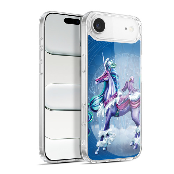Rose Khan Unicorns Winter Blue Soft Gel Case for Apple iPhone 17 Air