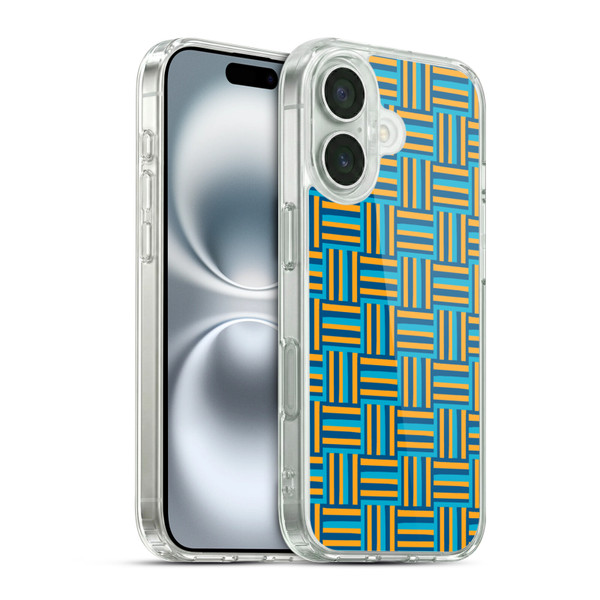 Ninola Patterns 4 Patchwork Soft Gel Case for Apple iPhone 16 & MagSafe