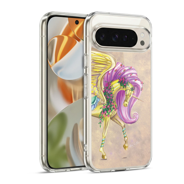 Rose Khan Unicorns Yellow Pegasus Soft Gel Case for Google Pixel 9 / Pixel 9 Pro