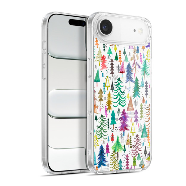 Ninola Patterns 4 Colourful Pines Soft Gel Case for Apple iPhone 17 Air