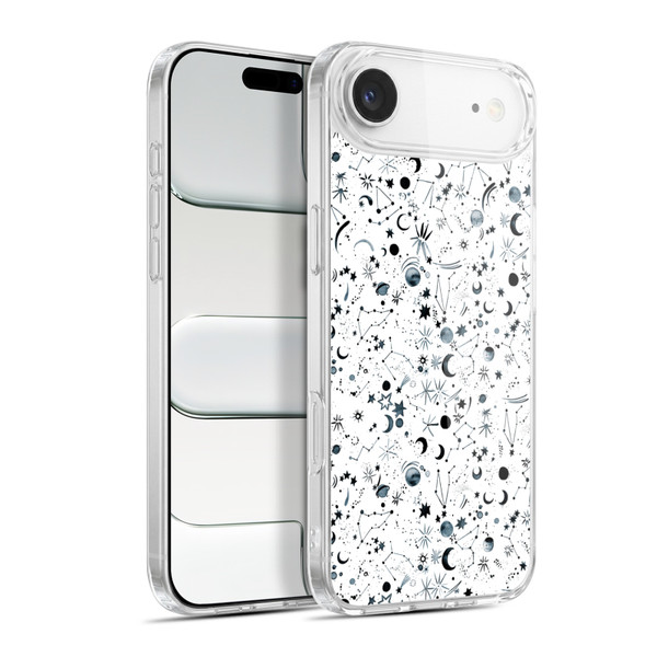 Ninola Patterns 4 Astrology Space White Soft Gel Case for Apple iPhone 17 Air
