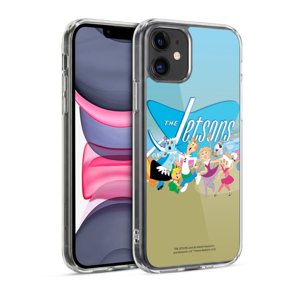 The Jetsons Graphics Group Soft Gel Case for Apple iPhone 11