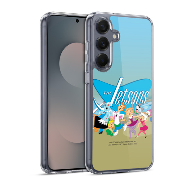 The Jetsons Graphics Group Soft Gel Case for Samsung Galaxy S25 & MagSafe