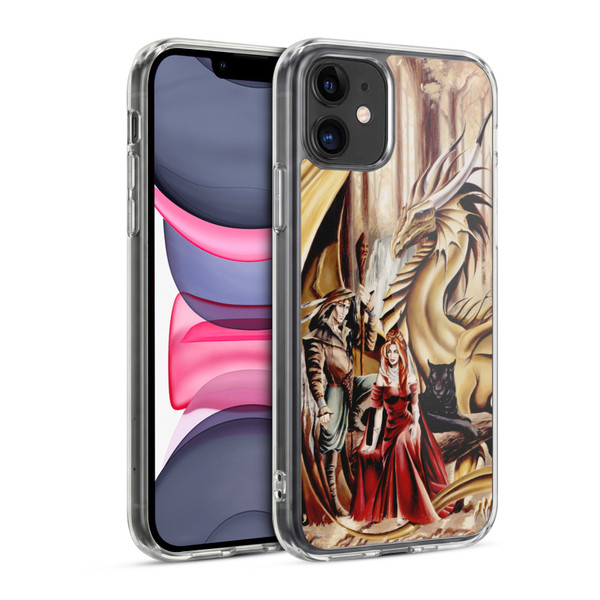 Ruth Thompson Dragons 2 Gathering Soft Gel Case for Apple iPhone 11