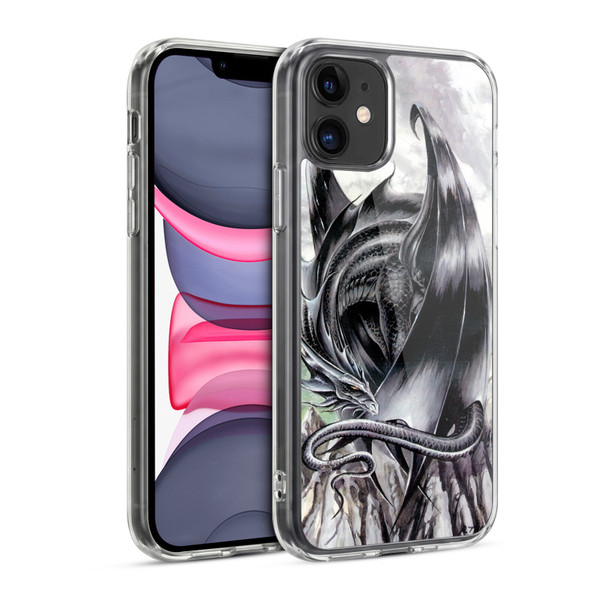 Ruth Thompson Dragons 2 Morning Stretch Soft Gel Case for Apple iPhone 11