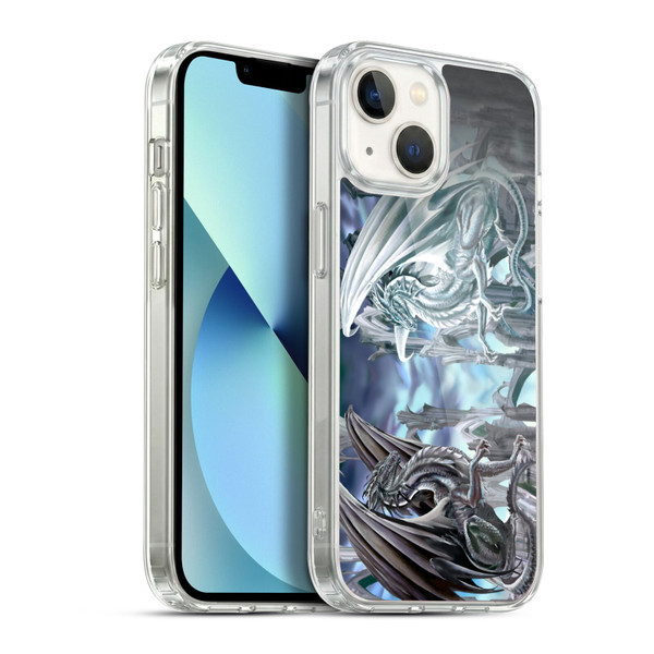 Ruth Thompson Dragons 2 Checkmate Soft Gel Case for Apple iPhone 13