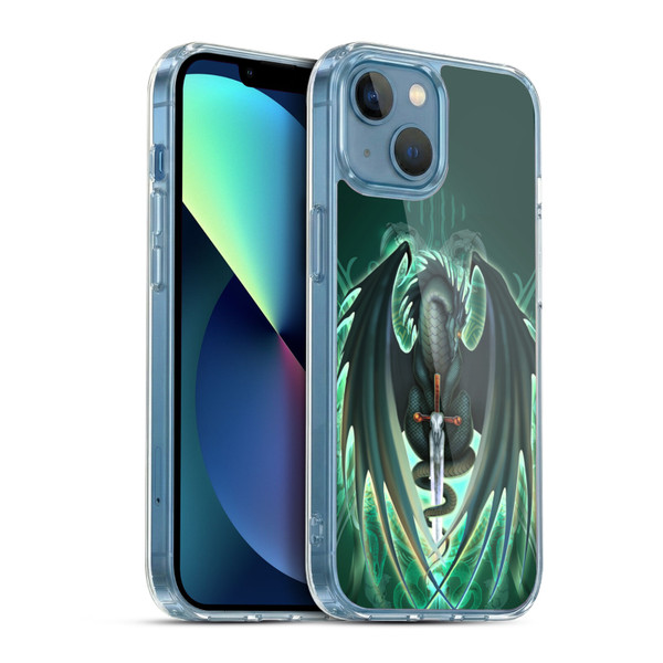 Ruth Thompson Dragons 2 Skullblade Soft Gel Case for Apple iPhone 13 Mini & MagSafe