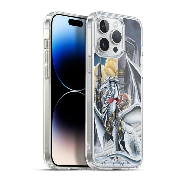 Ruth Thompson Dragons 2 Warring Tribes Soft Gel Case for Apple iPhone 13 Pro Max & MagSafe