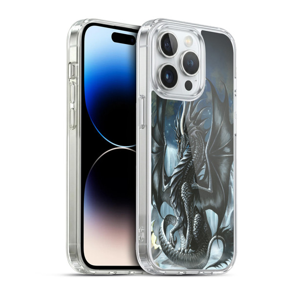 Ruth Thompson Dragons 2 Obsidian Soft Gel Case for Apple iPhone 13 Pro & MagSafe