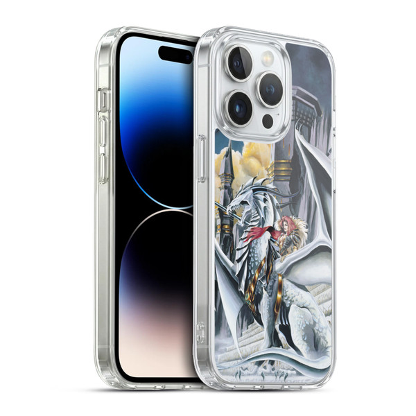 Ruth Thompson Dragons 2 Warring Tribes Soft Gel Case for Apple iPhone 13 Pro & MagSafe