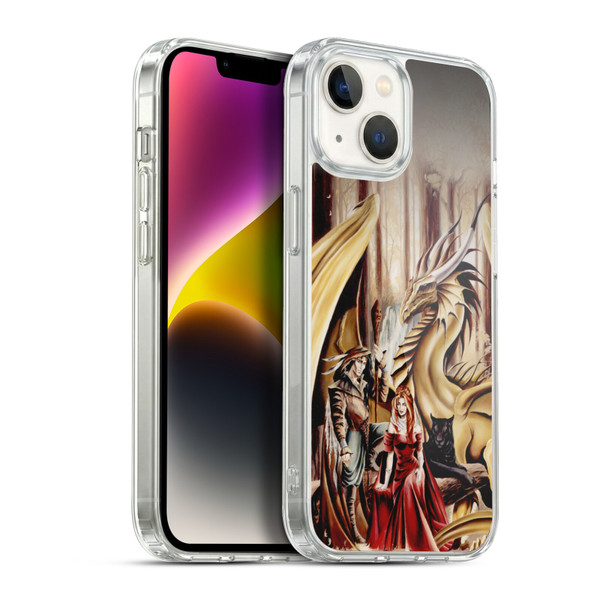 Ruth Thompson Dragons 2 Gathering Soft Gel Case for Apple iPhone 14