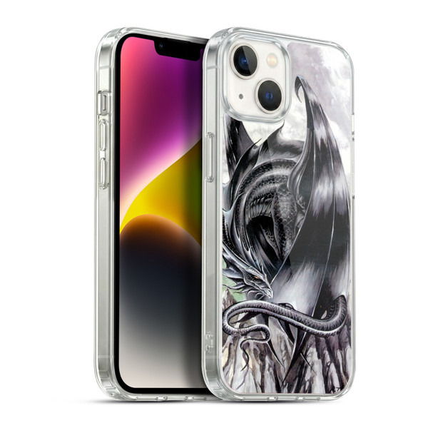 Ruth Thompson Dragons 2 Morning Stretch Soft Gel Case for Apple iPhone 14 Plus & MagSafe