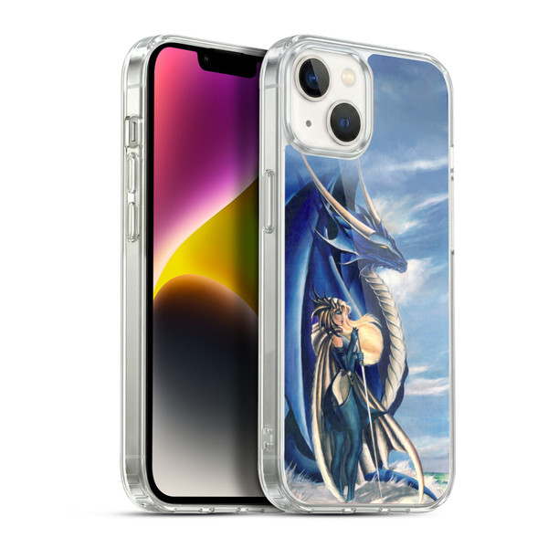 Ruth Thompson Dragons 2 Snowbound Soft Gel Case for Apple iPhone 14 Plus & MagSafe