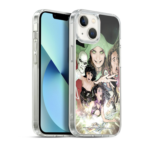 Justice League DC Comics Dark Comic Art #1 Group Soft Gel Case for Apple iPhone 13