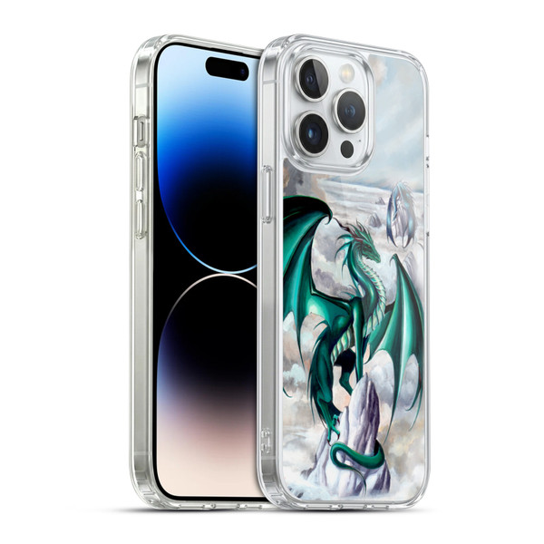 Ruth Thompson Dragons 2 Green Soft Gel Case for Apple iPhone 14 Pro Max & MagSafe