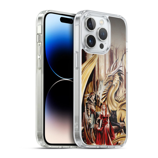 Ruth Thompson Dragons 2 Gathering Soft Gel Case for Apple iPhone 14 Pro & MagSafe