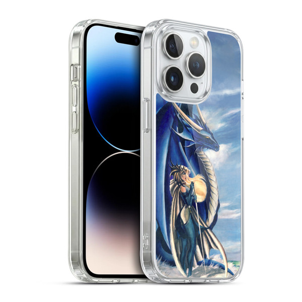 Ruth Thompson Dragons 2 Snowbound Soft Gel Case for Apple iPhone 14 Pro & MagSafe
