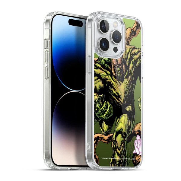 Justice League DC Comics Dark Comic Art Swamp Thing #0 Soft Gel Case for Apple iPhone 13 Pro Max & MagSafe