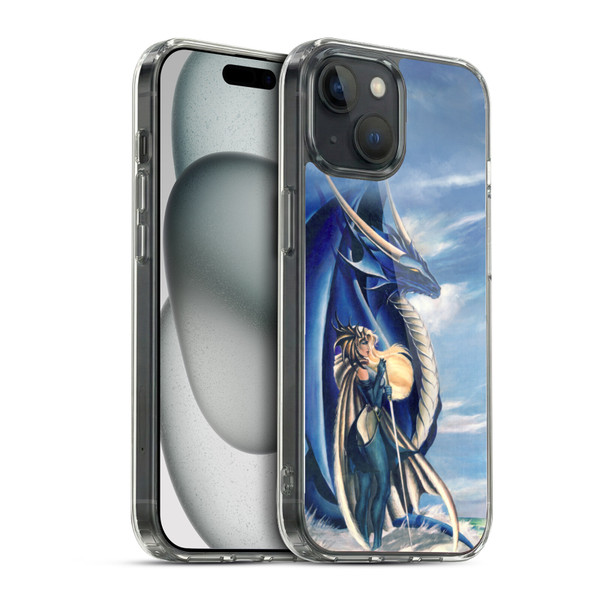 Ruth Thompson Dragons 2 Snowbound Soft Gel Case for Apple iPhone 15 & MagSafe