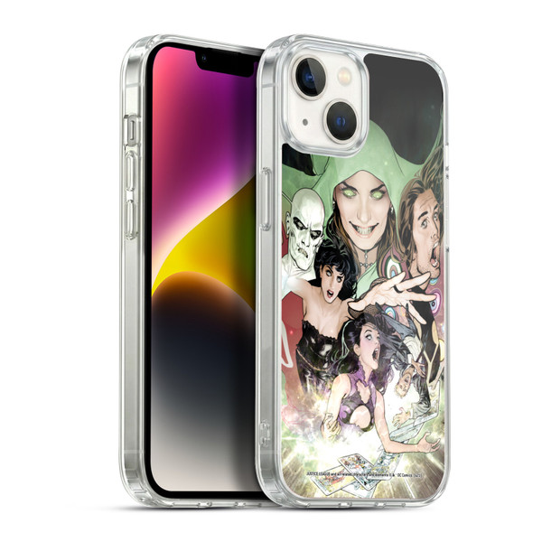 Justice League DC Comics Dark Comic Art #1 Group Soft Gel Case for Apple iPhone 14 Plus & MagSafe