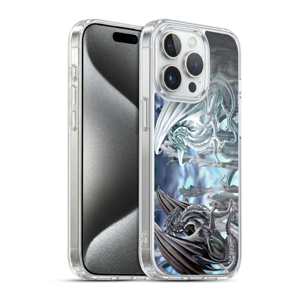 Ruth Thompson Dragons 2 Checkmate Soft Gel Case for Apple iPhone 15 Pro & MagSafe
