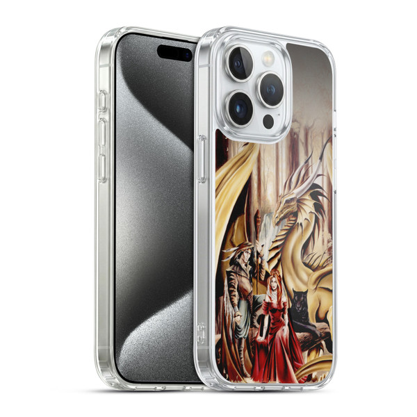 Ruth Thompson Dragons 2 Gathering Soft Gel Case for Apple iPhone 15 Pro & MagSafe