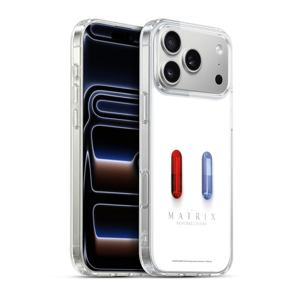 The Matrix Resurrections Key Art Poster Soft Gel Case for Apple iPhone 17 Pro Max