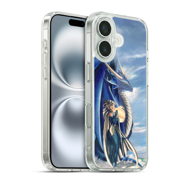 Ruth Thompson Dragons 2 Snowbound Soft Gel Case for Apple iPhone 16 & MagSafe