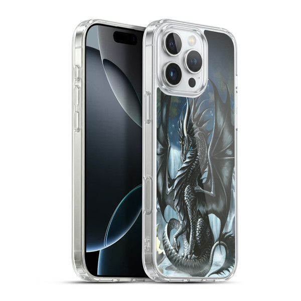 Ruth Thompson Dragons 2 Obsidian Soft Gel Case for Apple iPhone 16 Pro Max & MagSafe