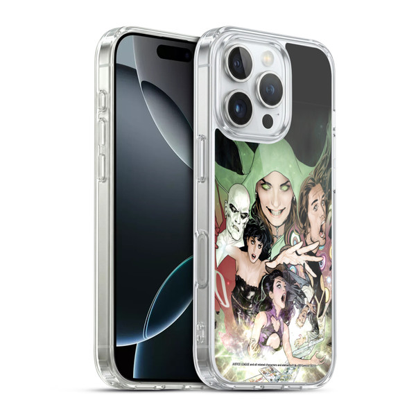 Justice League DC Comics Dark Comic Art #1 Group Soft Gel Case for Apple iPhone 16 Pro & MagSafe