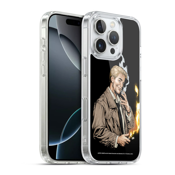 Justice League DC Comics Dark Comic Art Constantine #0 Soft Gel Case for Apple iPhone 16 Pro & MagSafe