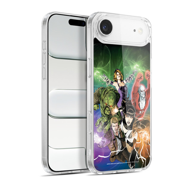 Justice League DC Comics Dark Comic Art #30 Group Soft Gel Case for Apple iPhone 17 Air