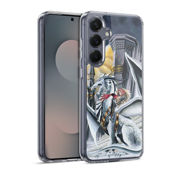 Ruth Thompson Dragons 2 Warring Tribes Soft Gel Case for Samsung Galaxy S25 & MagSafe