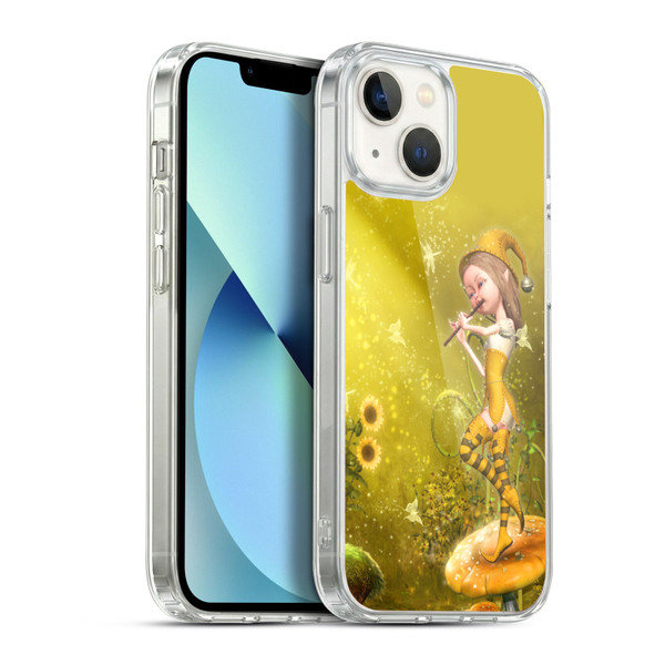 Simone Gatterwe Angels And Fairies The Flautist Soft Gel Case for Apple iPhone 13