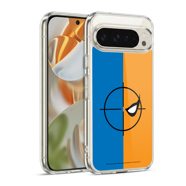 Justice League DC Comics Deathstroke Comic Art Logo Soft Gel Case for Google Pixel 9 / Pixel 9 Pro