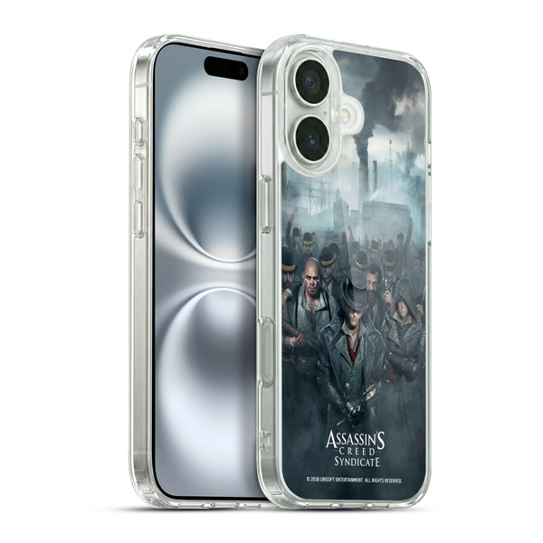 Assassin's Creed Syndicate Key Art Gang Soft Gel Case for Apple iPhone 16 Plus & MagSafe
