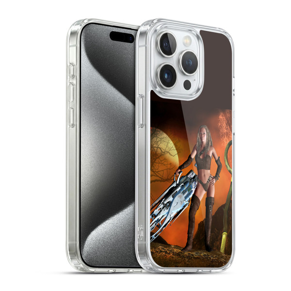 Simone Gatterwe Angels And Fairies The End Soft Gel Case for Apple iPhone 15 Pro & MagSafe