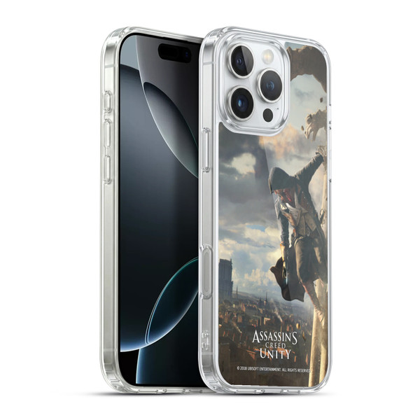 Assassin's Creed Unity Key Art Arno Phantom Blade Soft Gel Case for Apple iPhone 16 Pro Max & MagSafe