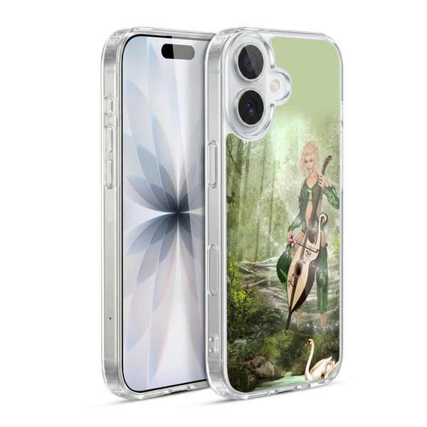 Simone Gatterwe Angels And Fairies Elven Forest Soft Gel Case for Apple iPhone 17