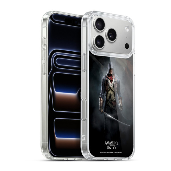 Assassin's Creed Unity Key Art Arno Dorian Sword Soft Gel Case for Apple iPhone 17 Pro Max