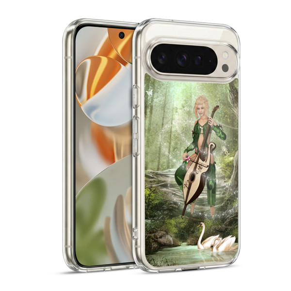 Simone Gatterwe Angels And Fairies Elven Forest Soft Gel Case for Google Pixel 9 / Pixel 9 Pro
