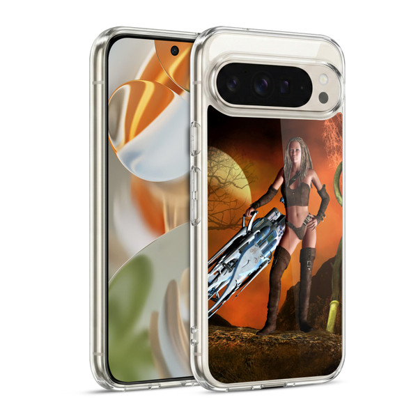 Simone Gatterwe Angels And Fairies The End Soft Gel Case for Google Pixel 9 / Pixel 9 Pro