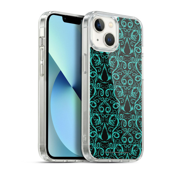 Assassin's Creed Valhalla Compositions And Patterns Vines Soft Gel Case for Apple iPhone 13