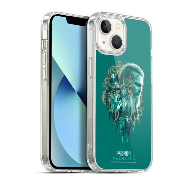 Assassin's Creed Valhalla Compositions And Patterns Volva Soft Gel Case for Apple iPhone 13