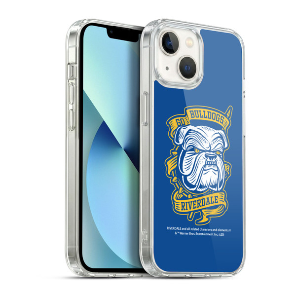 Riverdale Art Go Bulldogs Soft Gel Case for Apple iPhone 13