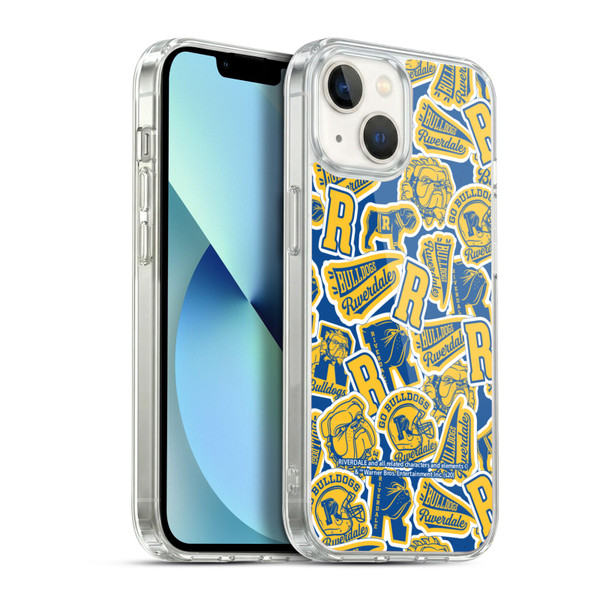 Riverdale Art Icons Patterns Soft Gel Case for Apple iPhone 13