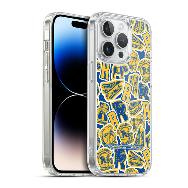 Riverdale Art Icons Patterns Soft Gel Case for Apple iPhone 13 Pro & MagSafe