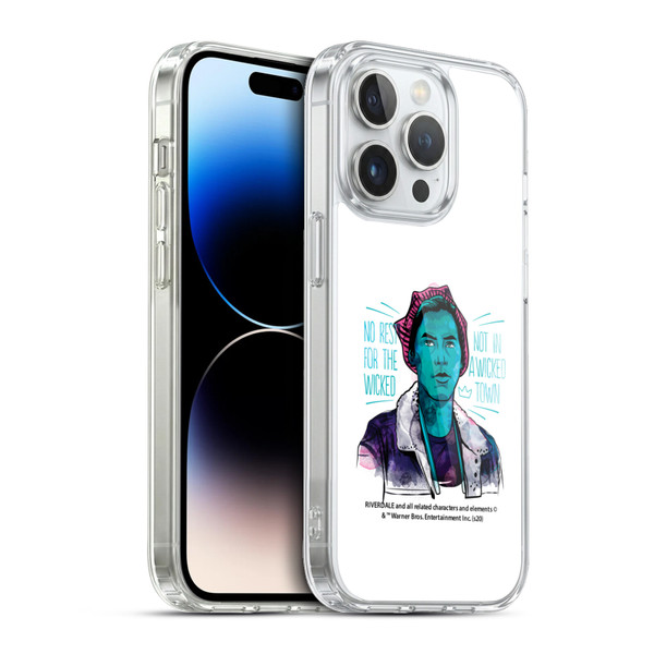 Riverdale Art Jughead Jones Soft Gel Case for Apple iPhone 13 Pro & MagSafe