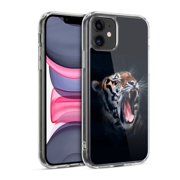 Simone Gatterwe Wildlife Roar Soft Gel Case for Apple iPhone 11
