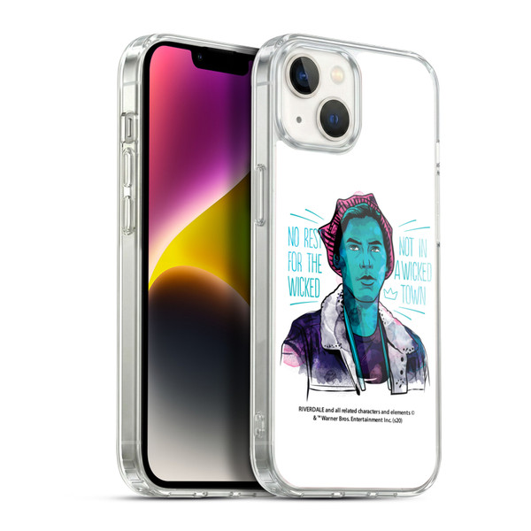 Riverdale Art Jughead Jones Soft Gel Case for Apple iPhone 14 Plus & MagSafe